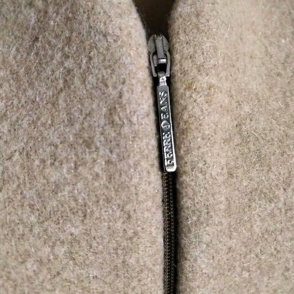 Gianfranco Ferre Beige Tan Mink Fur Skirt Suit 4 S - Picture 7 of 9